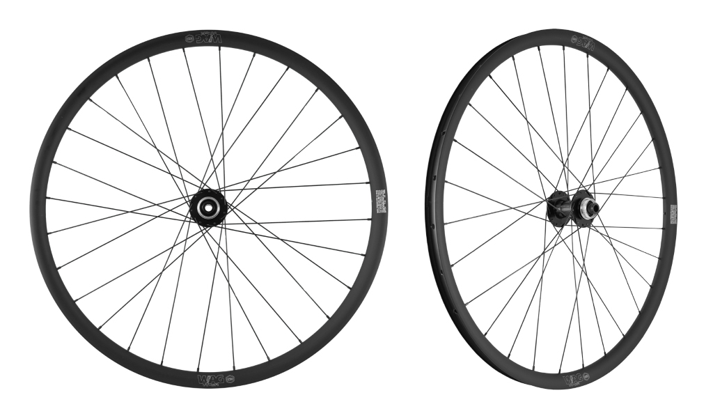 WAG 700C Gravel Disc Centerlock Wielset, Industrielagers, 12x100/12x142 Steekas, SH 11S 28G/28G (paar) Zwart - Afbeelding 3