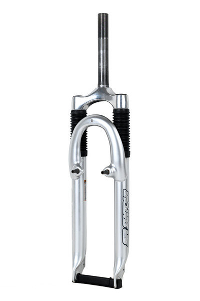 Suntour 26" 1" Verende Voorvork met Schroefdraad - Alleen V-Brake - Zilver