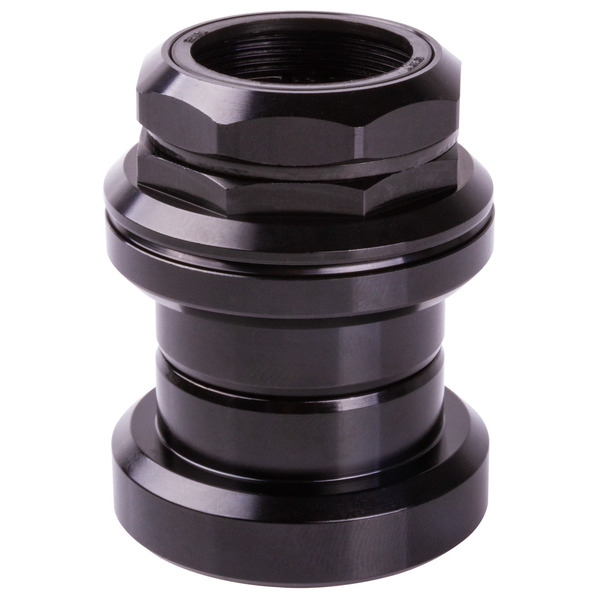 Serie Sterzo A-Head non filettata in Alluminio 1-1/8" Tange - Cuscinetti a Cartuccia Sigillati - Nero
