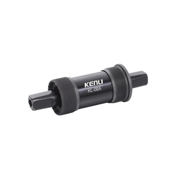 Eje de pedalier de acero de cuadradillo Kenli KL-08A 116mm (en caja)