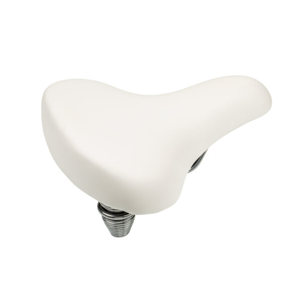 Sillín de Bicicleta Cruiser Selle Monte Grappa 1600 (Sin Diseño) Blanco (8pzs/caja)