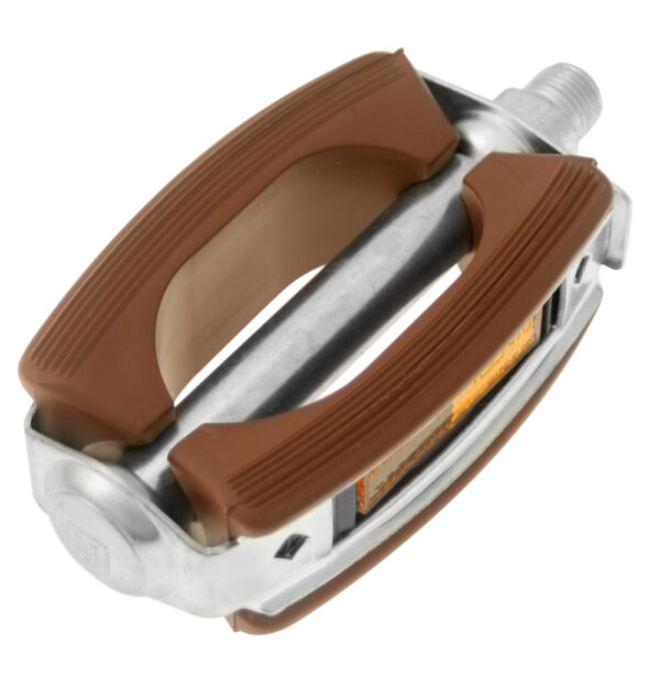 Union Sport Pedaal met BRUIN loopvlak en reflectoren SP-689