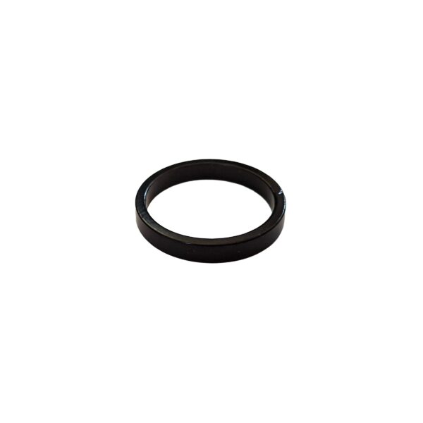 Espaciador de dirección de aluminio A-Head de 5mm Kenli KL-R02 - Negro (Paquete de 10)