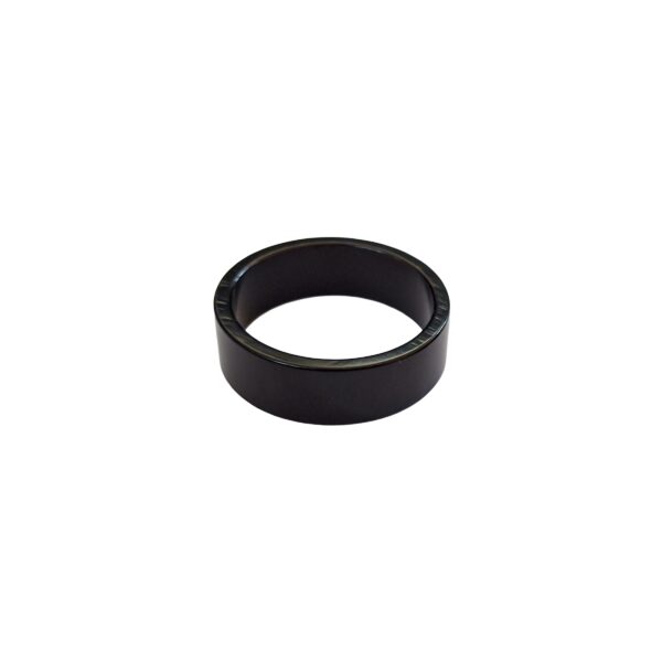 Espaciador de dirección de aluminio A-Head de 10mm Kenli KL-R02 - Negro (Paquete de 10)