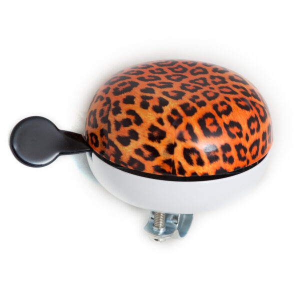 Suur Leopardi mustriga jalgrattakell 80mm