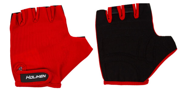 Ergonoomilised geeliga rattakindad - Punane (Suurus L)