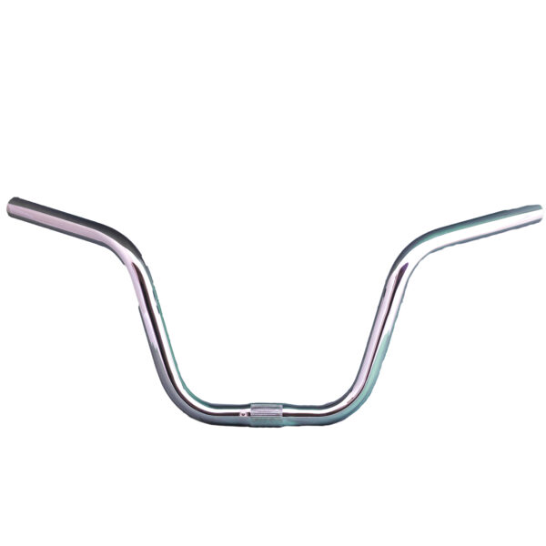 Verchroomd vouwfietsstuur