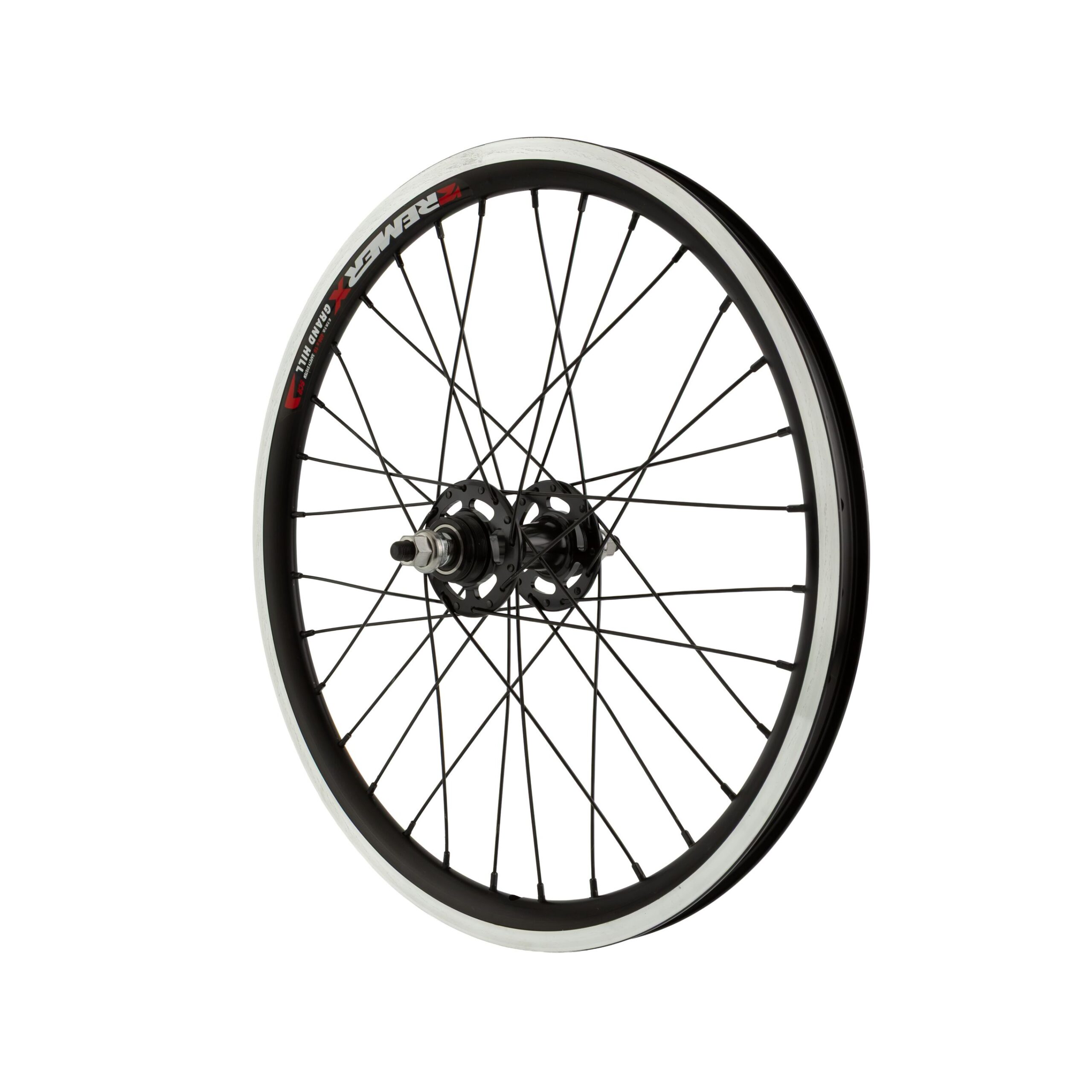 Roue arrière Csepel RMX Frisco 20" - 406x19, 32T, Usinée, Noir