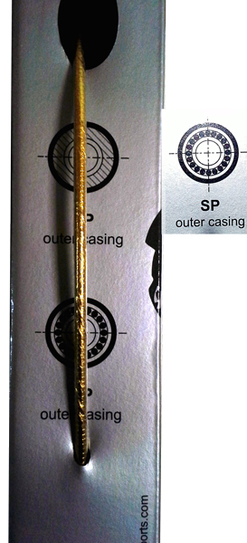 Bowden radenia Acor ACB-2902 zlatý