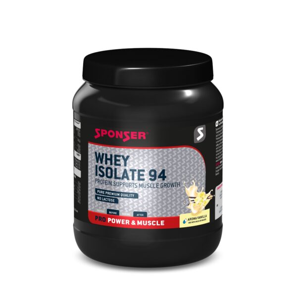 Sponser Whey Protein 94 valgupulber - Vanilje (425g)