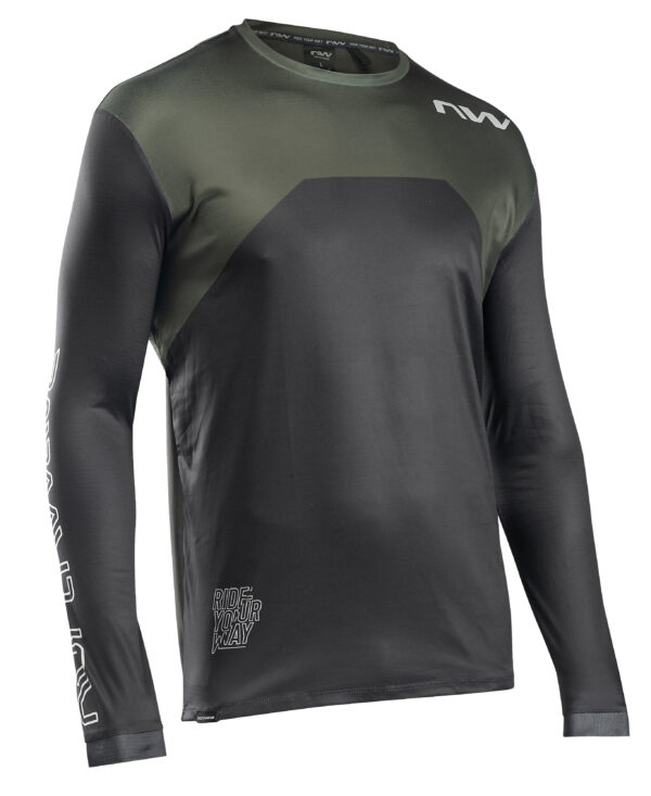 Maillot Manches Longues Northwave SHARP L Noir/Vert