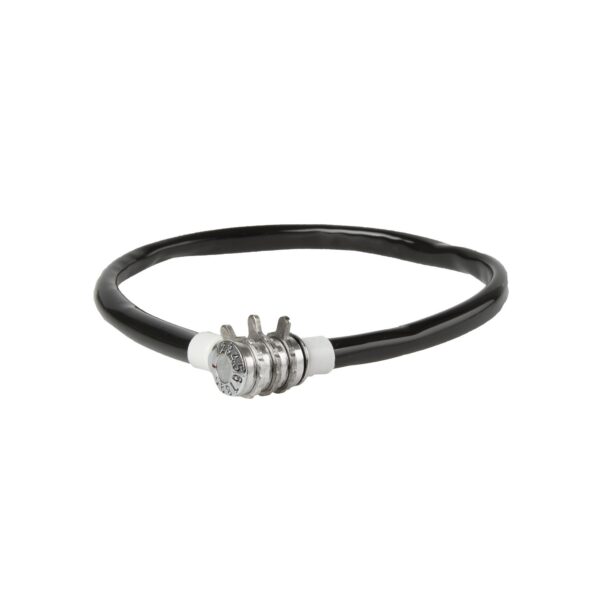 Câble antivol à combinaison 12 x 500 mm - Noir