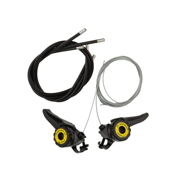 Saiguan KD-03 hõõrdumisega käiguvahetushoobade komplekt - 18/21 käiku, Must