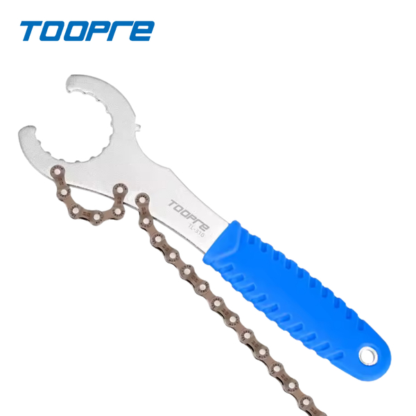 Llave de pedalier 3 en 1 Toopre con látigo de cadena