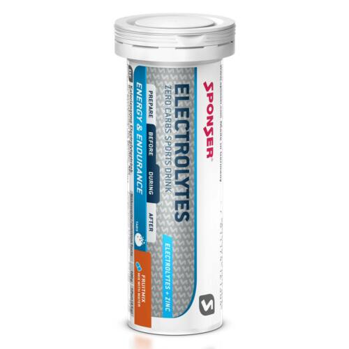 Sponser Electrolytes mineraalijoogi tabletid - puuviljasegu (10 tk)
