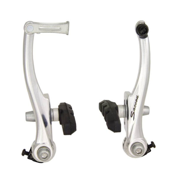 Kit V-Brake Saccon Avant & Arrière - Argent