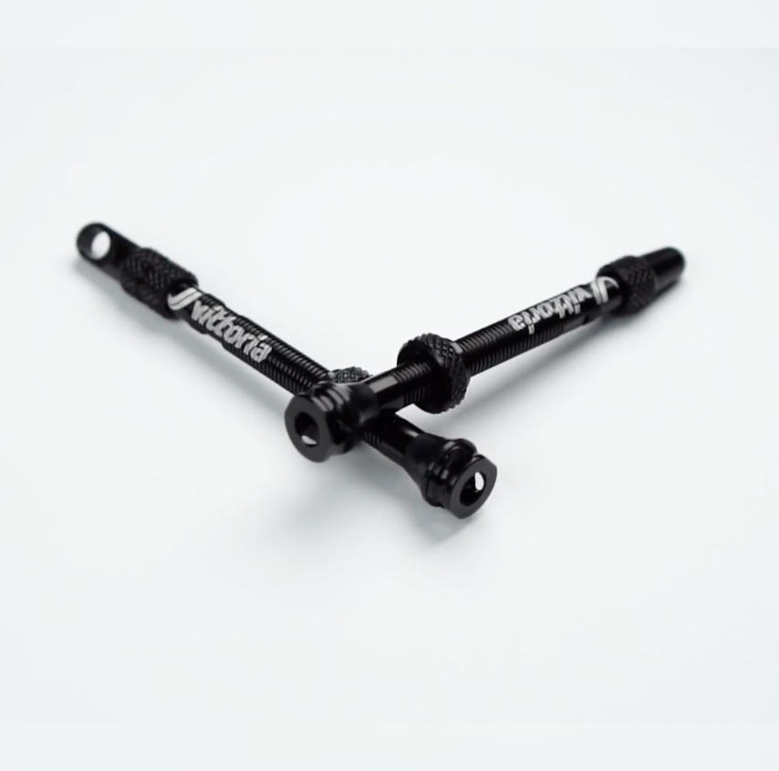 Valve Tubeless Vittoria Multiway 60mm - Noir (Paire, OEM sans bouchon)