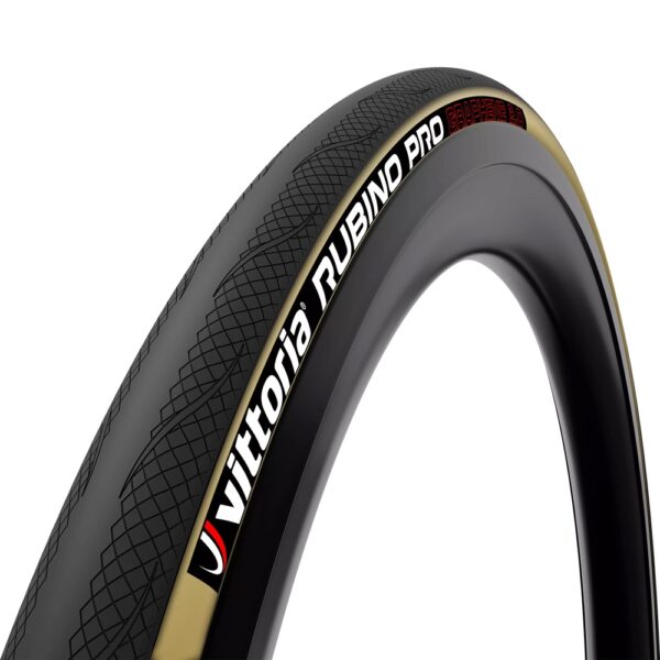 Pneu Vittoria Rubino Pro IV 700x25c - Souple Beige/Noir