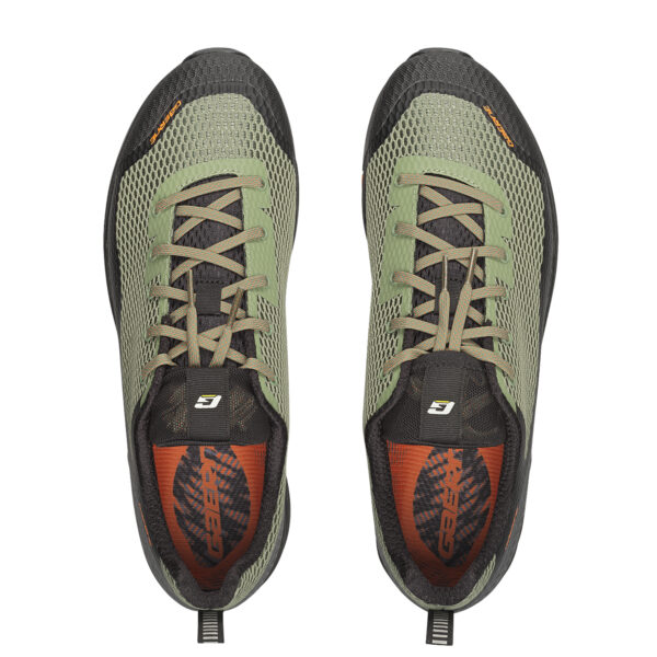 Zapatillas Touring Gaerne G.Izar - Verde Salvia/Naranja [Talla 43]