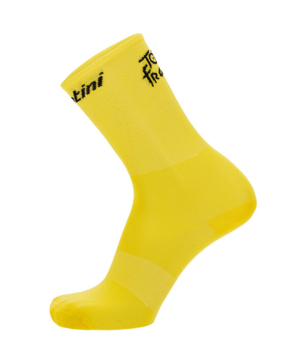 Calcetines Santini Tour de France Official 2023 - Amarillo [M-L 40-43]
