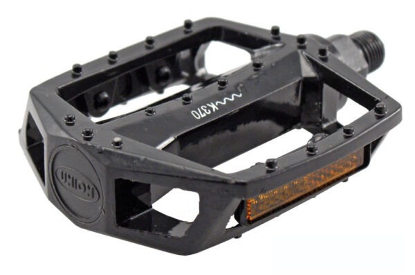 BMX platvormpedaalid alumiiniumist 9/16" - mustad