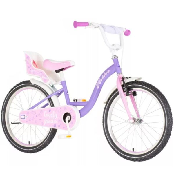Bicicletă Copii Visitor Lovely Princess 20" - Mov