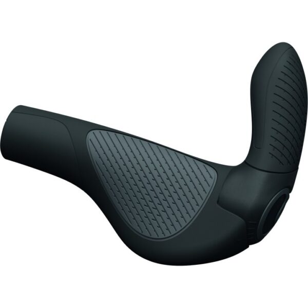 Grips Ergon GP3-S Evo Comfort avec Bar Ends - Noir/Gris