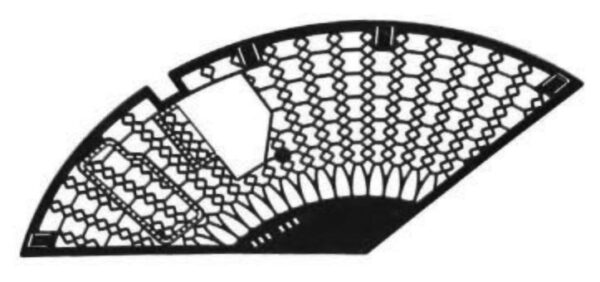 Pare-jupe plastique Montegrappa Retro - Noir (Paire)