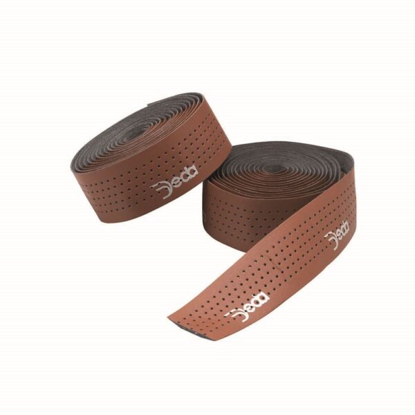 Ruban de cintre perforé Deda Mistral - Cuir marron