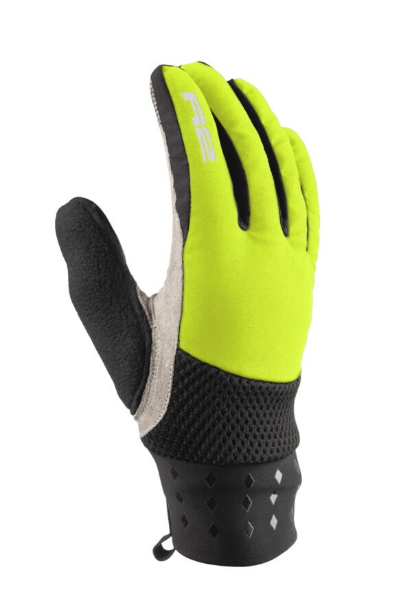 Gants thermiques R2 Bond - Jaune néon/Noir [XL]