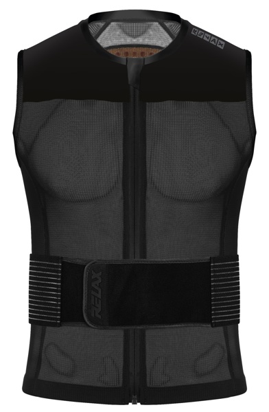 Chaleco Protector Espalda Relax Speedmaster Evo - Negro [XXL]