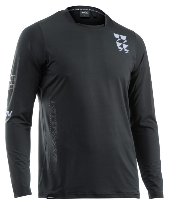 Northwave Bomb pikkade varrukatega särk L Must/Helesinine