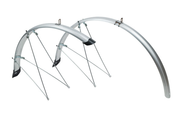 Garde-boue BF Trekking aluplastic ARGENT, 46 mm, 28" (700C)