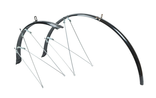 Porilaud BF ROAD aluplastic Must, 36 mm, 622mm/700C