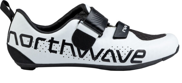 Zapatillas de Triatlón Northwave Tribute Carbon - Blanco/Negro