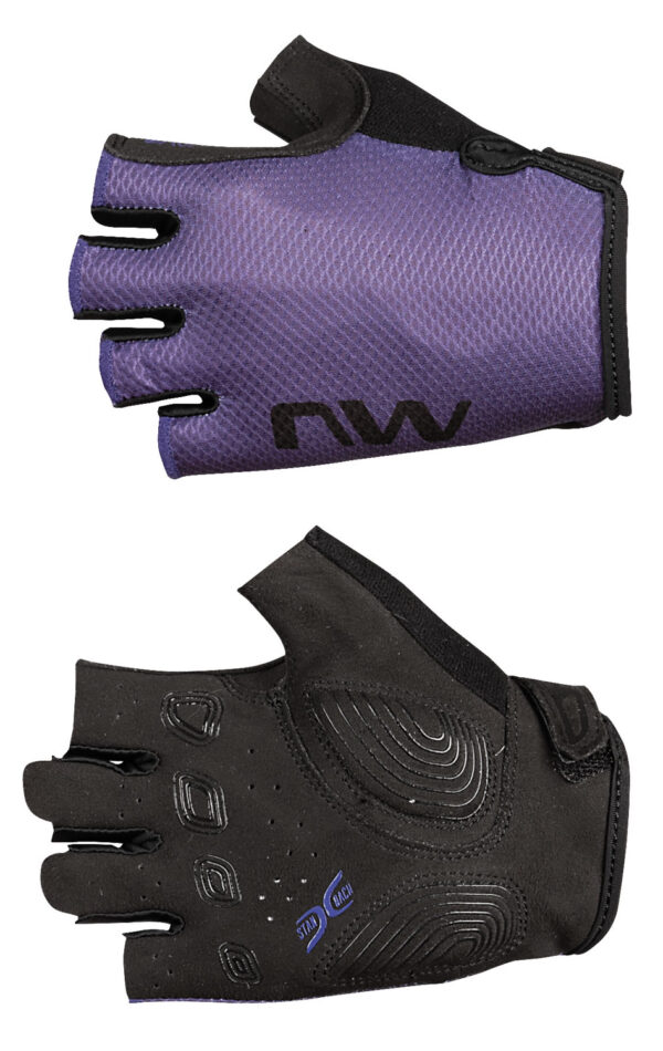 Guantes Cortos Mujer Northwave Active L Púrpura Oscuro