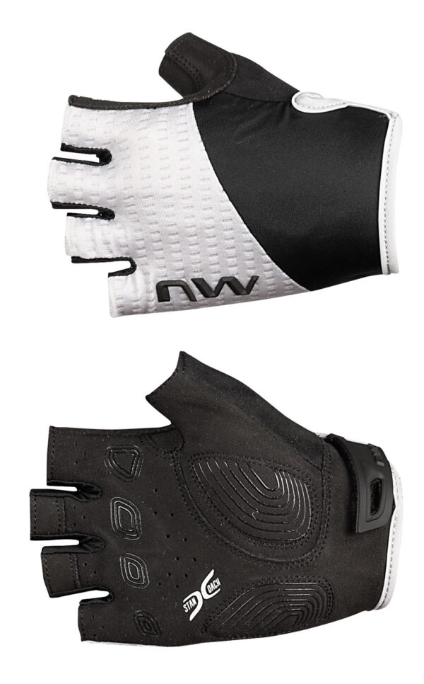 Guantes Cortos Mujer Northwave Fast L Gris Claro