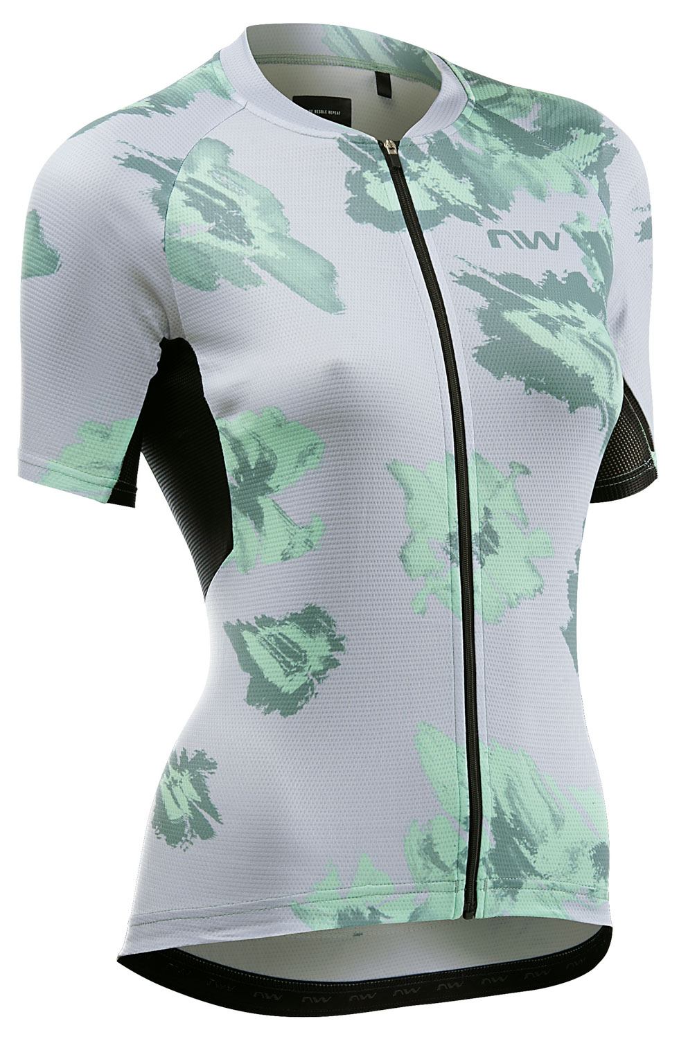 Maillot Mujer Manga Corta Northwave Force Evo XL Gris/Verde