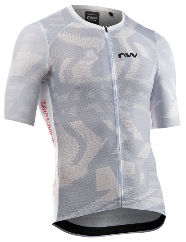 Northwave Blade Air Fietsshirt Korte Mouw XXL Grijs/Rood