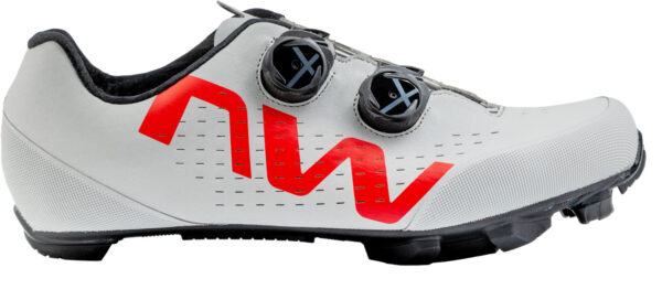 Zapatillas MTB Northwave Rebel 3 41 Gris/Rojo