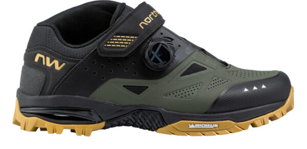 Zapatillas Todoterreno Northwave Enduro Mid 2 Talla 42 Verde/Negro