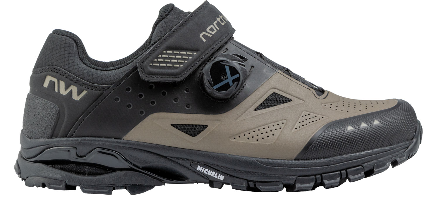 Chaussures VTC Northwave Spider Plus 3 41 Sable/Noir