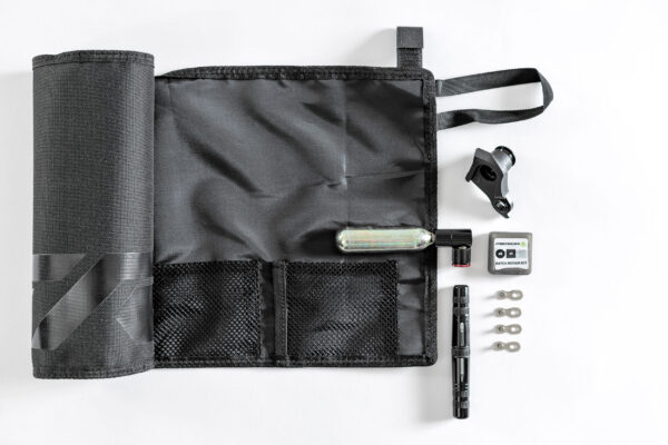 Bolsa ME Tool Wrap integrada debajo del cuadro