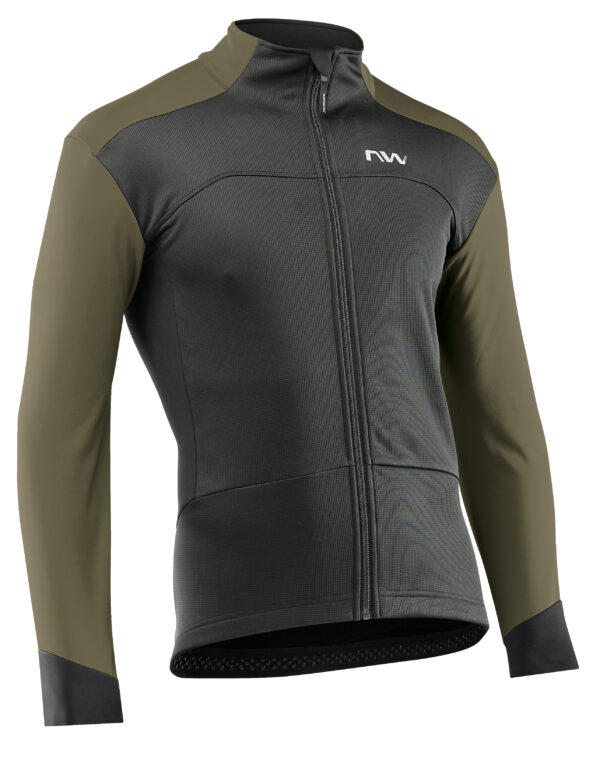 Northwave RELOAD SP Vintercykeljacka - Svart/Grön - Storlek XL