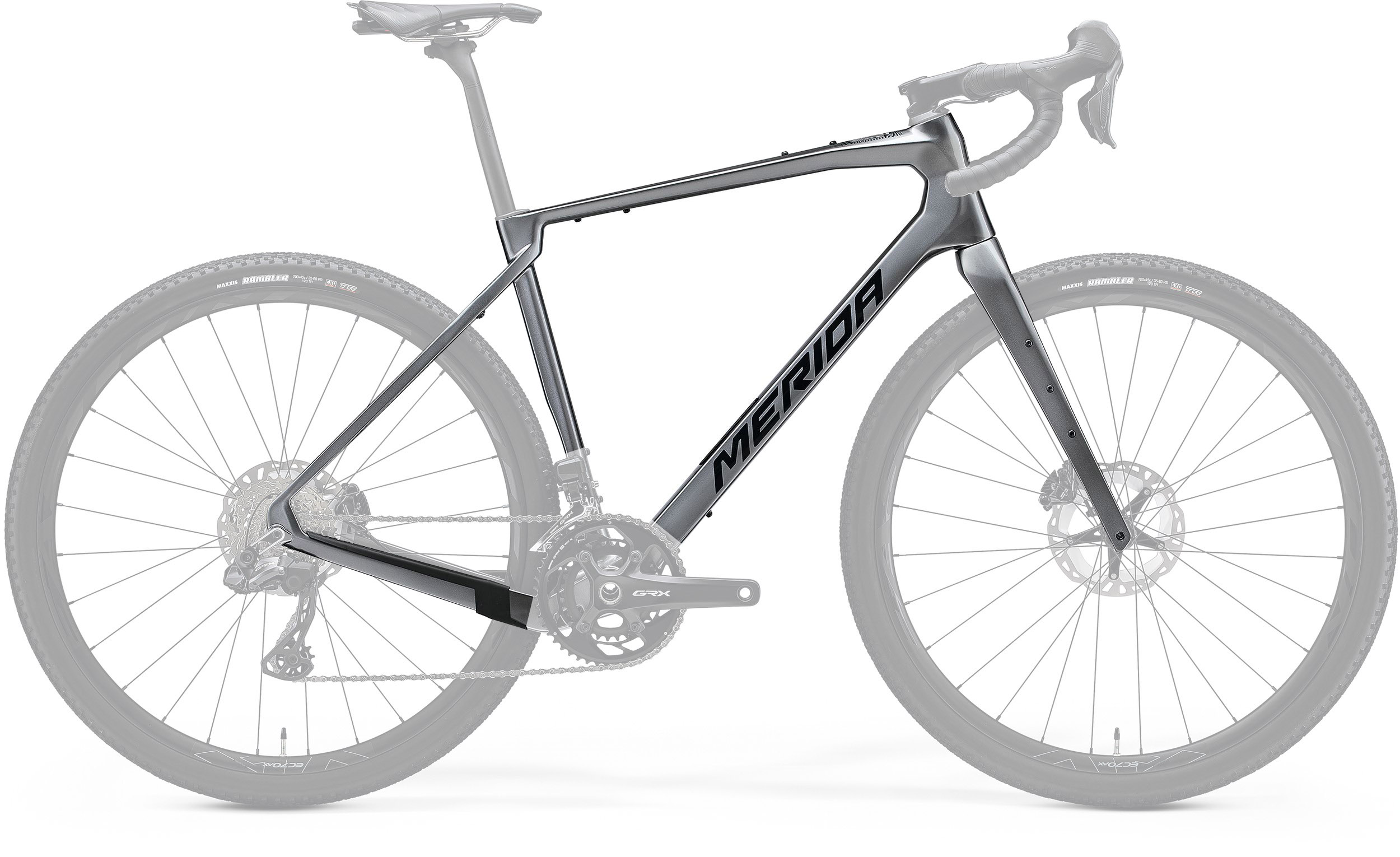 SILEX 8000 II1 S raam - Gun Grey (must/titaan)