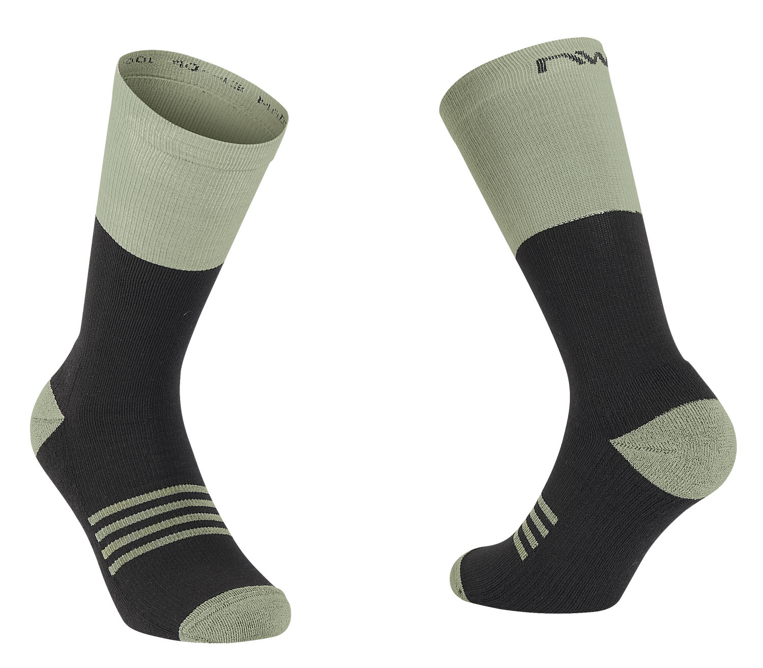 Calcetines de invierno Northwave EXTREME PRO HIGH - Verde (Talla L, 44-47)