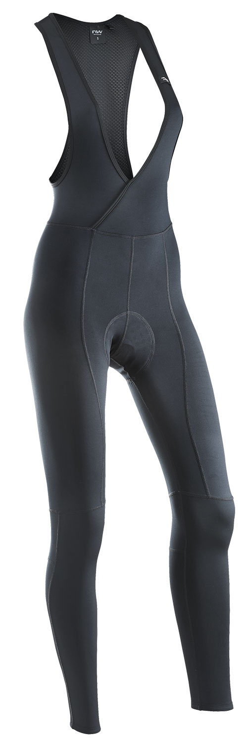 Northwave ACTIVE WMN MS naiste pikad traksidega püksid - Must (Suurus M)