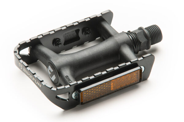 Bikefun Hiker MTB Pedalen Aluminium Kooi Zilver/Zwart