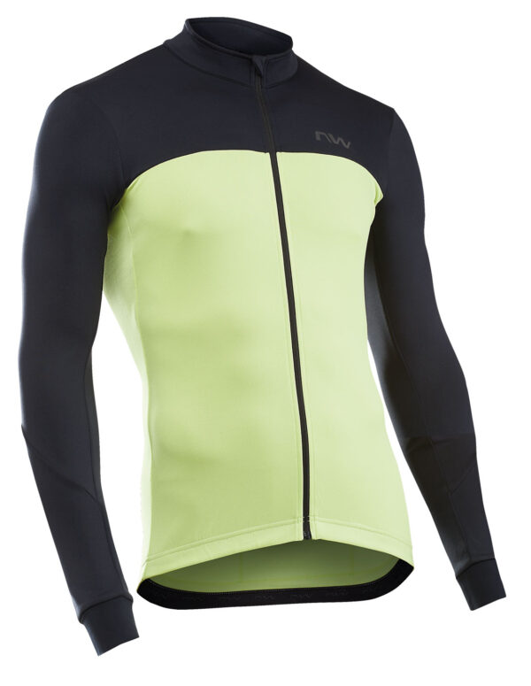 Northwave Force 2 pikkade varrukatega termosärk - matcha roheline/must - XXL