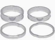 a2Z AD-181 kaelakausi vaheseibide komplekt hõbedane